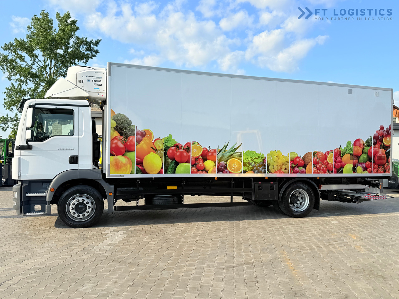 MAN TGM 18.290 / THERMOKING T-1200R / BI-TEMPERATURE / 19 PALLETS / 90% TYRES / EXCELLENT CONDITION / DHOLLANDIA TAIL LIFT / SIDE DOOR / PAYLOAD 8,220 KG - Frigorífico camión: foto 3 MAN TGM 18.290 / THERMOKING T-1200R / BI-TEMPERATURE / 19 PALLETS / 90% TYRES / EXCELLENT CONDITION / DHOLLANDIA TAIL LIFT / SIDE DOOR / PAYLOAD 8,220 KG - Frigorífico camión: foto 3