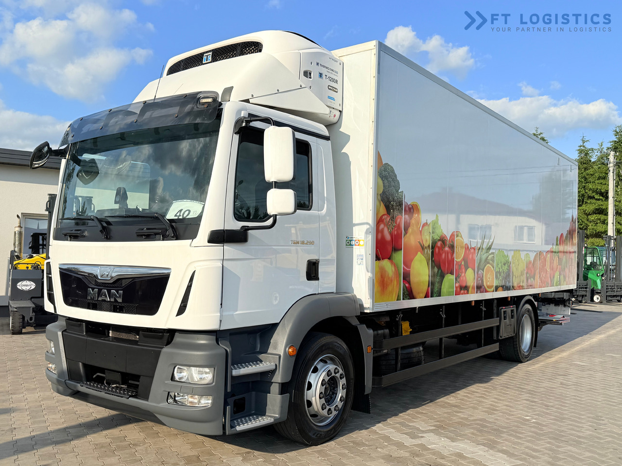 MAN TGM 18.290 / THERMOKING T-1200R / BI-TEMPERATURE / 19 PALLETS / 90% TYRES / EXCELLENT CONDITION / DHOLLANDIA TAIL LIFT / SIDE DOOR / PAYLOAD 8,220 KG - Frigorífico camión: foto 1 MAN TGM 18.290 / THERMOKING T-1200R / BI-TEMPERATURE / 19 PALLETS / 90% TYRES / EXCELLENT CONDITION / DHOLLANDIA TAIL LIFT / SIDE DOOR / PAYLOAD 8,220 KG - Frigorífico camión: foto 1
