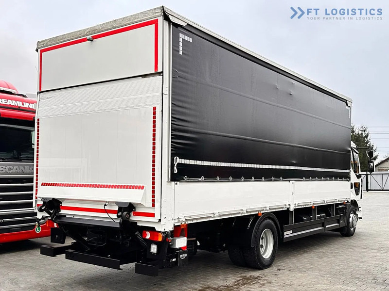 Camión lona Renault Midlum 250 Renault D 250 / AUTOMATIC / 4X2 / 18 PALLETS / TAIL LIFT / SIDE BOARDS / curtainsider truck: foto 19
