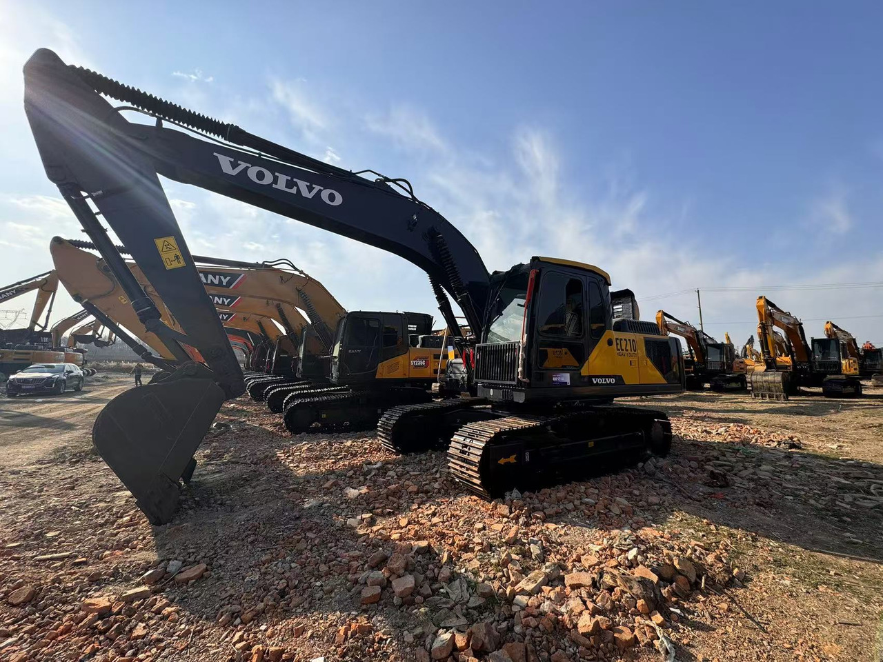 VOLVO Used Excellent Excavator EC210 on Sale - Maquinaria de construcción: foto 4 VOLVO Used Excellent Excavator EC210 on Sale - Maquinaria de construcción: foto 4