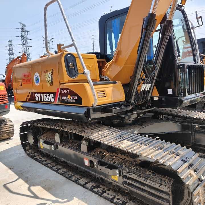 USED Chinese Brand Sany 155c Excavator with Good Condition for Sale - Excavadora de cadenas: foto 2 USED Chinese Brand Sany 155c Excavator with Good Condition for Sale - Excavadora de cadenas: foto 2