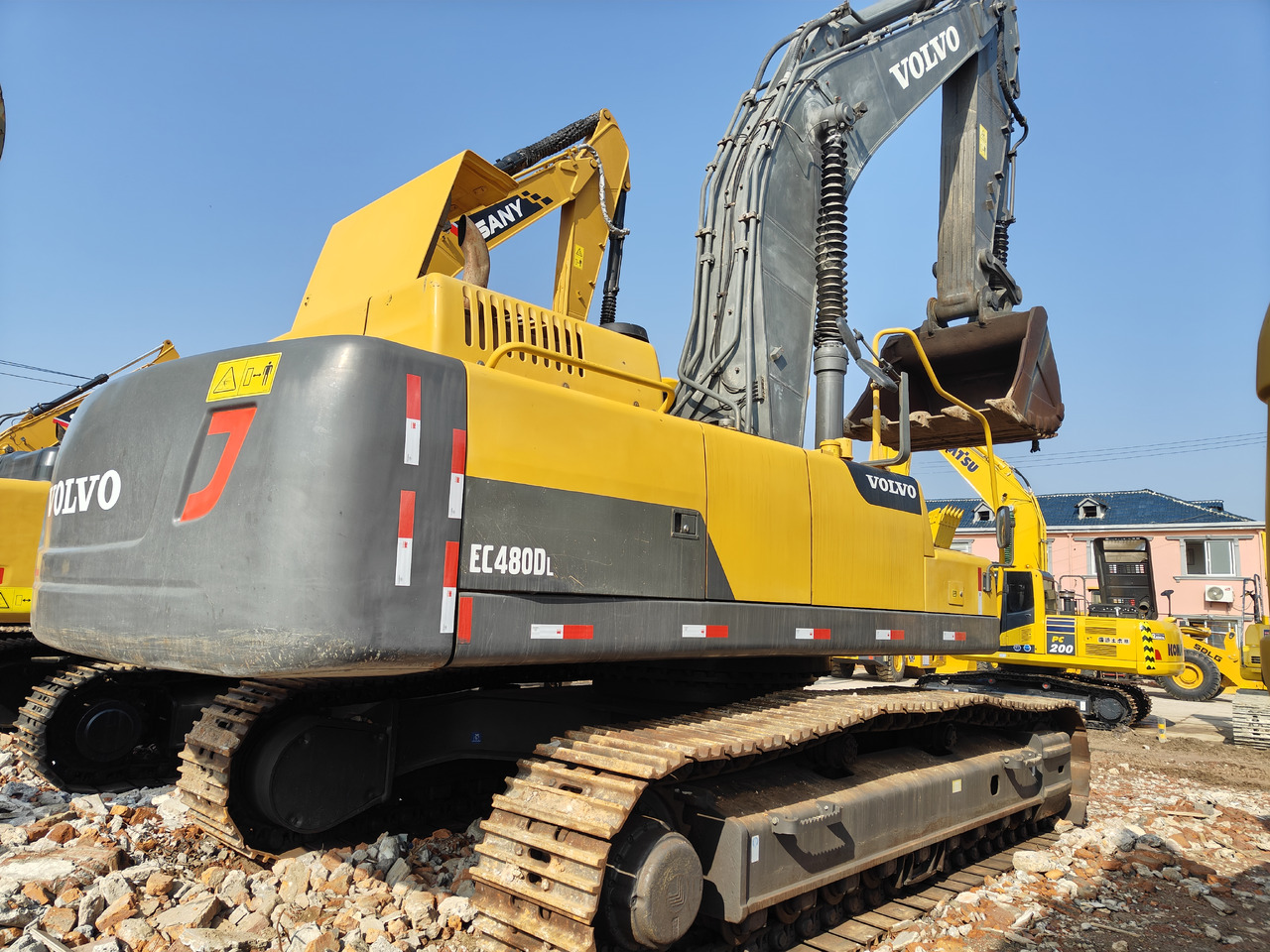 Used Excavator Big Machine VOLVO EC480DL - Excavadora de cadenas: foto 5 Used Excavator Big Machine VOLVO EC480DL - Excavadora de cadenas: foto 5