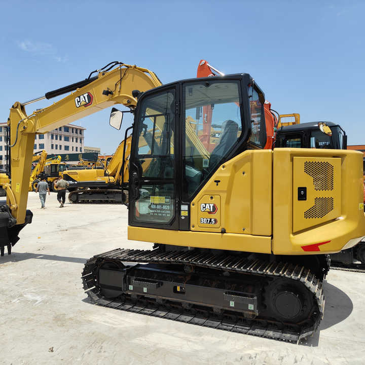 Used Mini Caterpillar 307.5 Excavator in High Quality for Sale - Excavadora: foto 1 Used Mini Caterpillar 307.5 Excavator in High Quality for Sale - Excavadora: foto 1