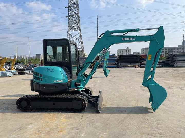 Used Mini Kobelco Sk55 5tons Excavator for Sale Used Construction Machinery Export - Excavadora: foto 4 Used Mini Kobelco Sk55 5tons Excavator for Sale Used Construction Machinery Export - Excavadora: foto 4
