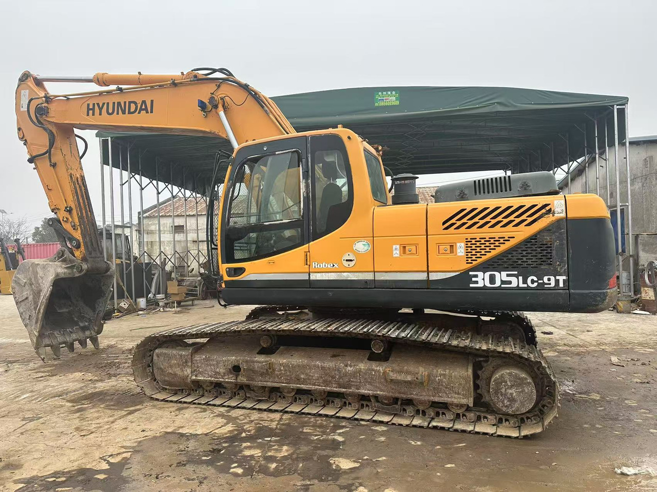HYUNDAI R305LC-9T - Excavadora de cadenas: foto 3 HYUNDAI R305LC-9T - Excavadora de cadenas: foto 3