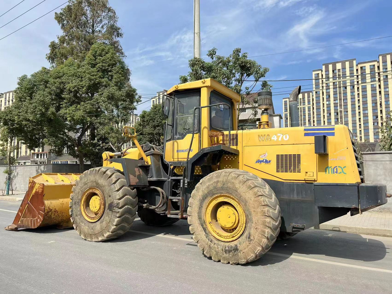 KOMATSU WA470-3 - Cargadora de ruedas: foto 1 KOMATSU WA470-3 - Cargadora de ruedas: foto 1