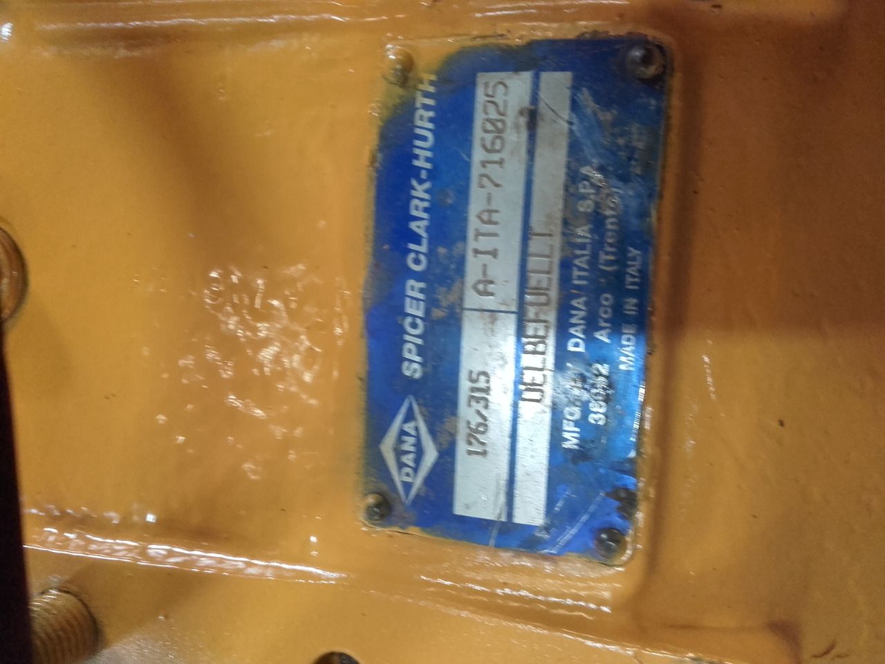 Most Mecalac Clark Hurth 176/315 - Eje y piezas para Maquinaria de construcción: foto 1 Most Mecalac Clark Hurth 176/315 - Eje y piezas para Maquinaria de construcción: foto 1