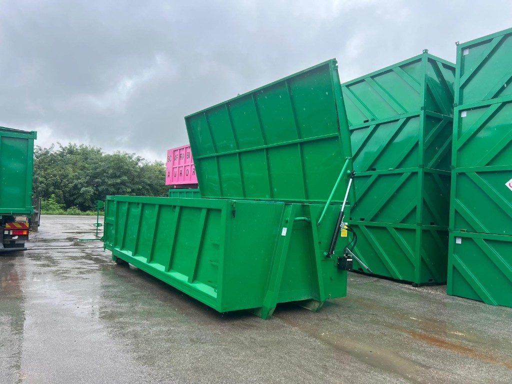 Contenedor de gancho nuevo CONTAINER NUOVO SCARRABILE CON COPERCHIO: foto 6 Contenedor de gancho nuevo CONTAINER NUOVO SCARRABILE CON COPERCHIO: foto 6