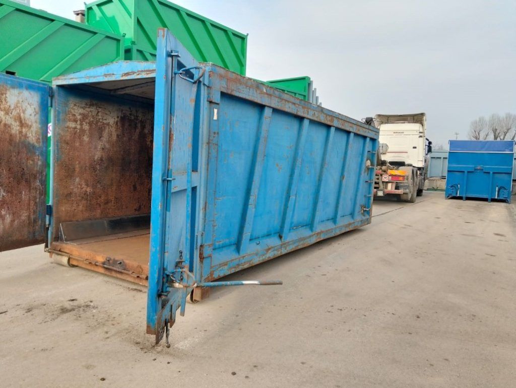 CONTAINER SCARRABILE USATO CON COPERCHIO - Contenedor de gancho: foto 5 CONTAINER SCARRABILE USATO CON COPERCHIO - Contenedor de gancho: foto 5
