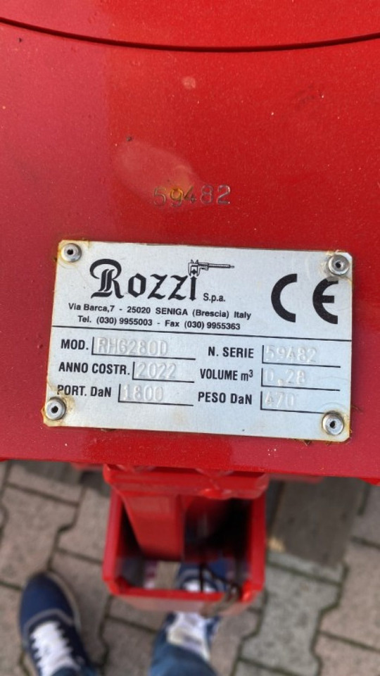POLIPO MARCA ROZZI A 6 PALE PIU ROTORE ROZZI - Pinza de manipulación: foto 2 POLIPO MARCA ROZZI A 6 PALE PIU ROTORE ROZZI - Pinza de manipulación: foto 2