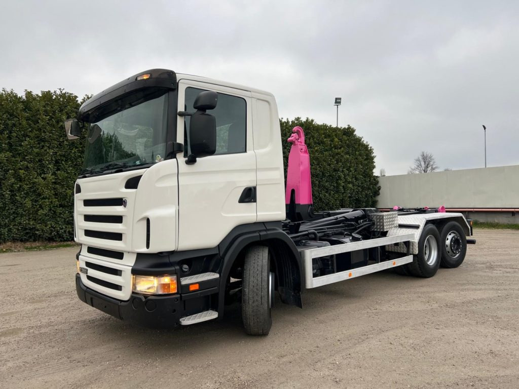 SCANIA R380 SCARRABILE - Multibasculante camión: foto 1 SCANIA R380 SCARRABILE - Multibasculante camión: foto 1
