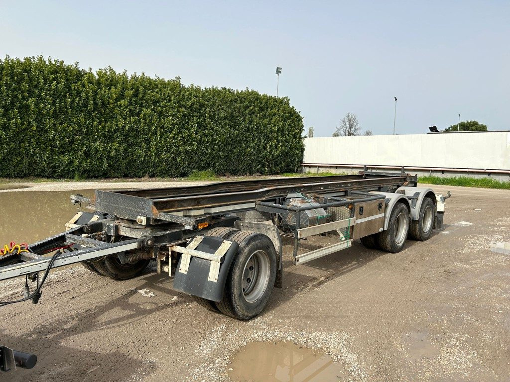 ZORZI RIMORCHIO ZORZI 26R070 SCARRABILE BALESTRATO - Remolque multilift/ Portacontenedores de cadenas: foto 1 ZORZI RIMORCHIO ZORZI 26R070 SCARRABILE BALESTRATO - Remolque multilift/ Portacontenedores de cadenas: foto 1
