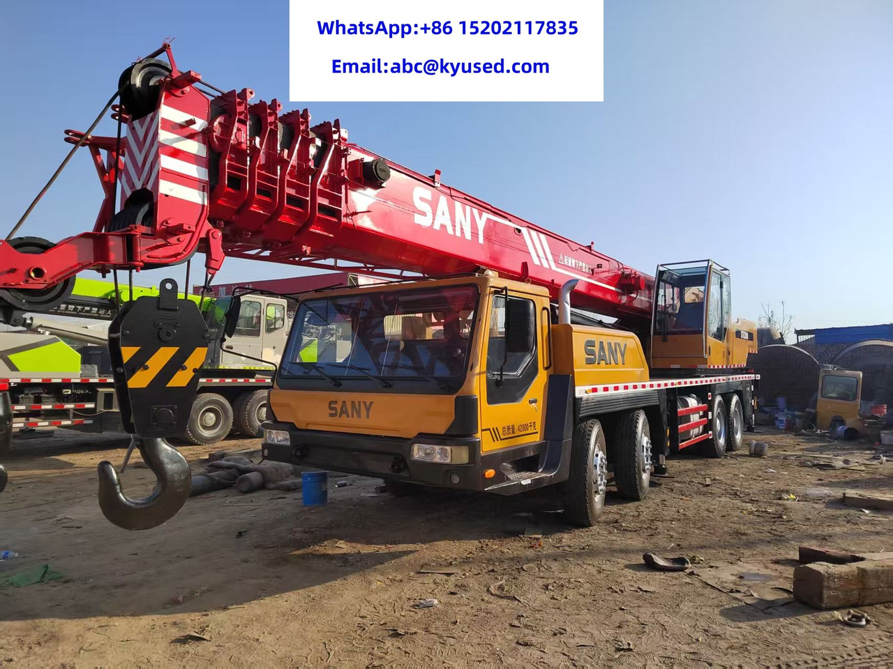 SANY STC500 STC750 STC800 STC250 25T 50T 75T 80TON CRANE - Autogrúa: foto 2 SANY STC500 STC750 STC800 STC250 25T 50T 75T 80TON CRANE - Autogrúa: foto 2