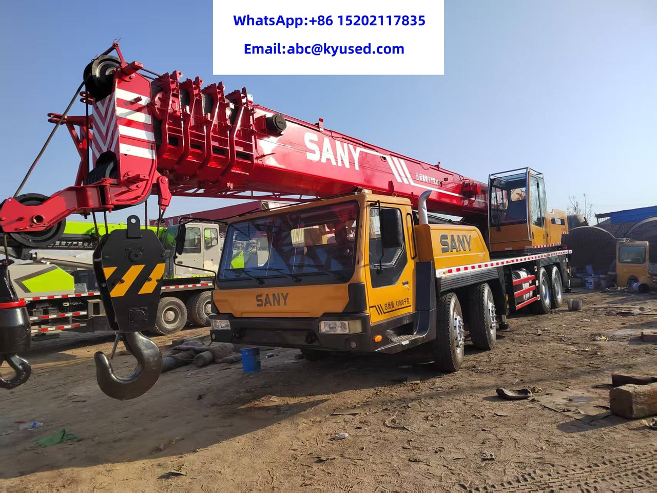 SANY STC500 STC750 STC800 STC250 25T 50T 75T 80TON CRANE - Autogrúa: foto 1 SANY STC500 STC750 STC800 STC250 25T 50T 75T 80TON CRANE - Autogrúa: foto 1