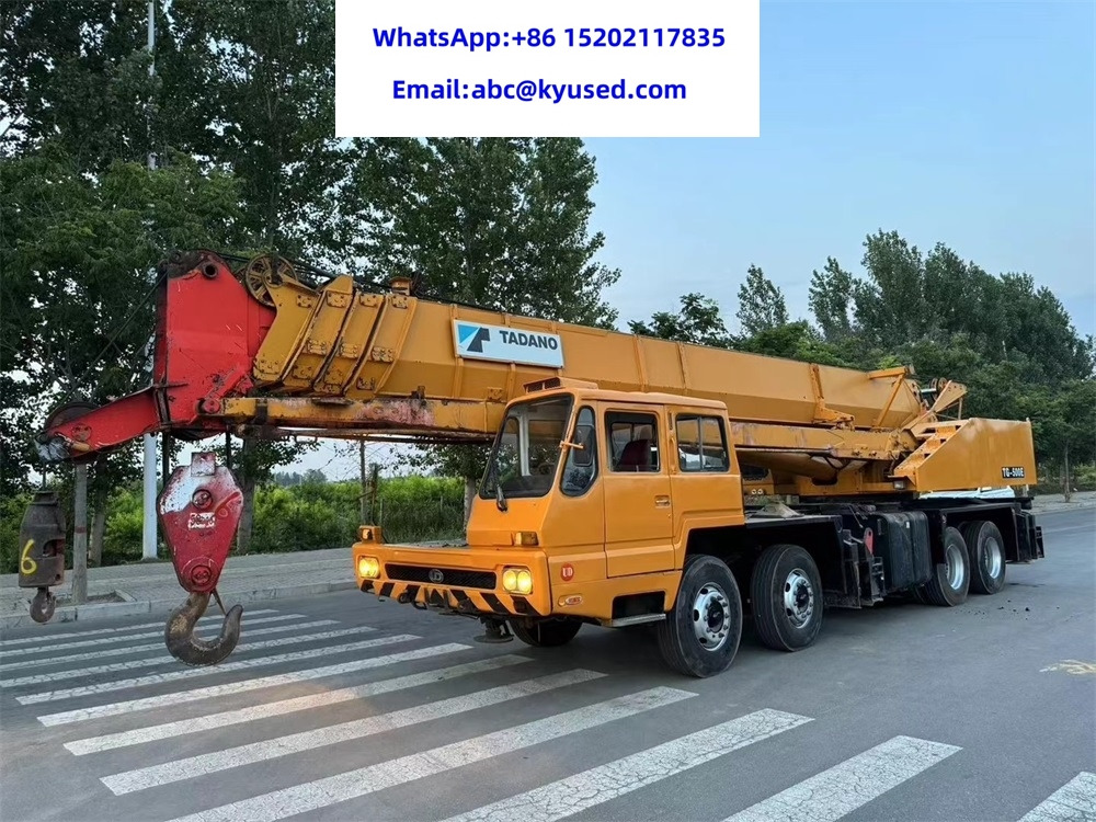 TADANO TG500E TG700E TG1000 TL250E TL300E 25TON 30TON 50TON 70T 100TON - Autogrúa: foto 1 TADANO TG500E TG700E TG1000 TL250E TL300E 25TON 30TON 50TON 70T 100TON - Autogrúa: foto 1