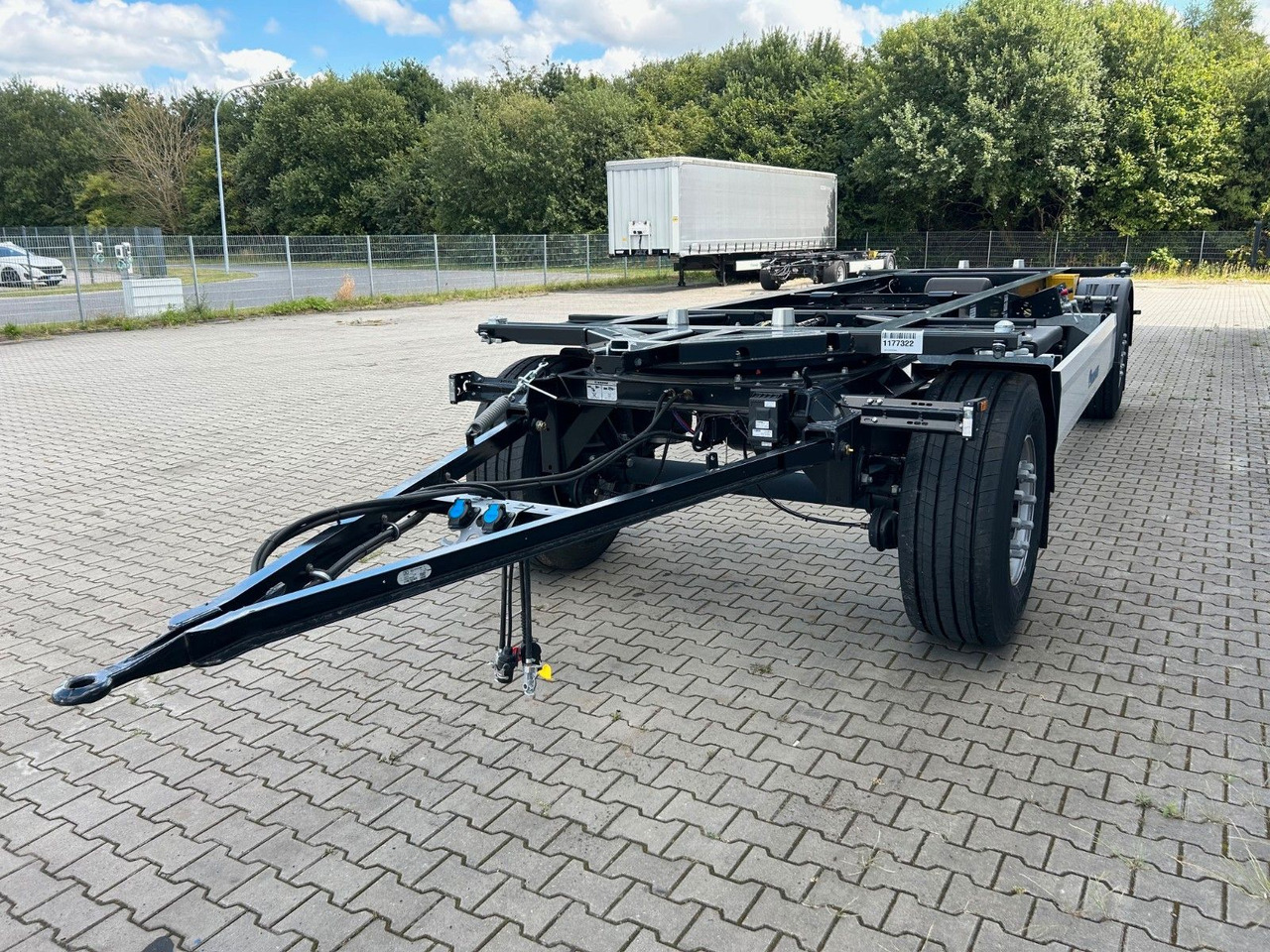 Krone AZW 18 eL3B9 22,5" BDF Box Carrier Neufahrzeug - Portacontenedore/ Intercambiable remolque: foto 5 Krone AZW 18 eL3B9 22,5" BDF Box Carrier Neufahrzeug - Portacontenedore/ Intercambiable remolque: foto 5