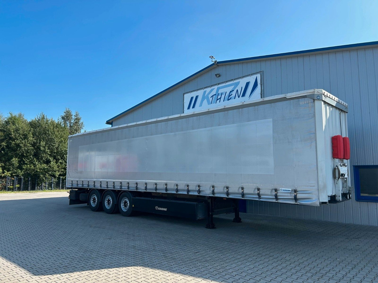 Krone SDP27 | Liftachse, Palettenkasten, Iceprotect - Semirremolque lona: foto 2 Krone SDP27 | Liftachse, Palettenkasten, Iceprotect - Semirremolque lona: foto 2