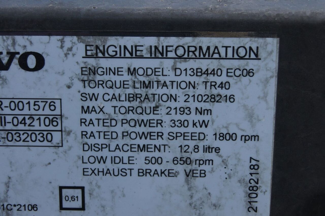 Volvo D13B440 EC06 Volvo FH, FM - Motor para Camión: foto 4 Volvo D13B440 EC06 Volvo FH, FM - Motor para Camión: foto 4