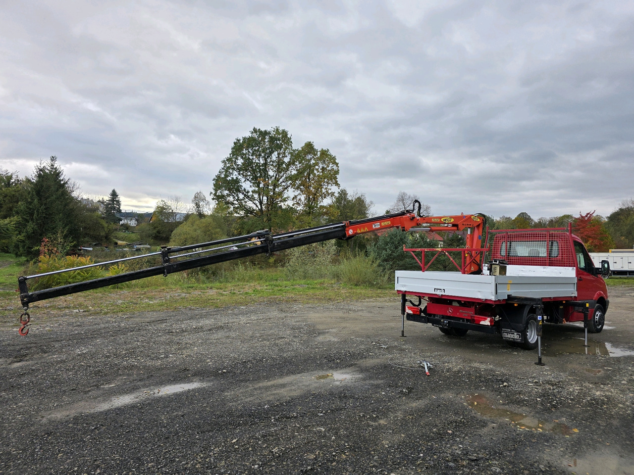 Caja abierta furgoneta Mercedes-Benz Sprinter 418 CDI Skrzynia +HDS 10.5 M +Pilot  ! 87000km !: foto 8 Caja abierta furgoneta Mercedes-Benz Sprinter 418 CDI Skrzynia +HDS 10.5 M +Pilot  ! 87000km !: foto 8