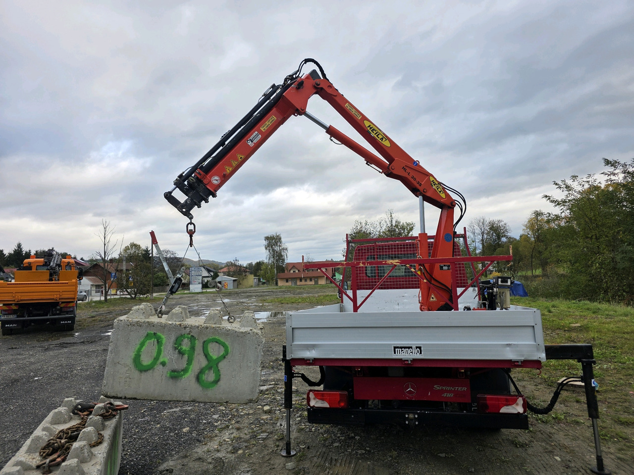 Caja abierta furgoneta Mercedes-Benz Sprinter 418 CDI Skrzynia +HDS 10.5 M +Pilot  ! 87000km !: foto 10 Caja abierta furgoneta Mercedes-Benz Sprinter 418 CDI Skrzynia +HDS 10.5 M +Pilot  ! 87000km !: foto 10