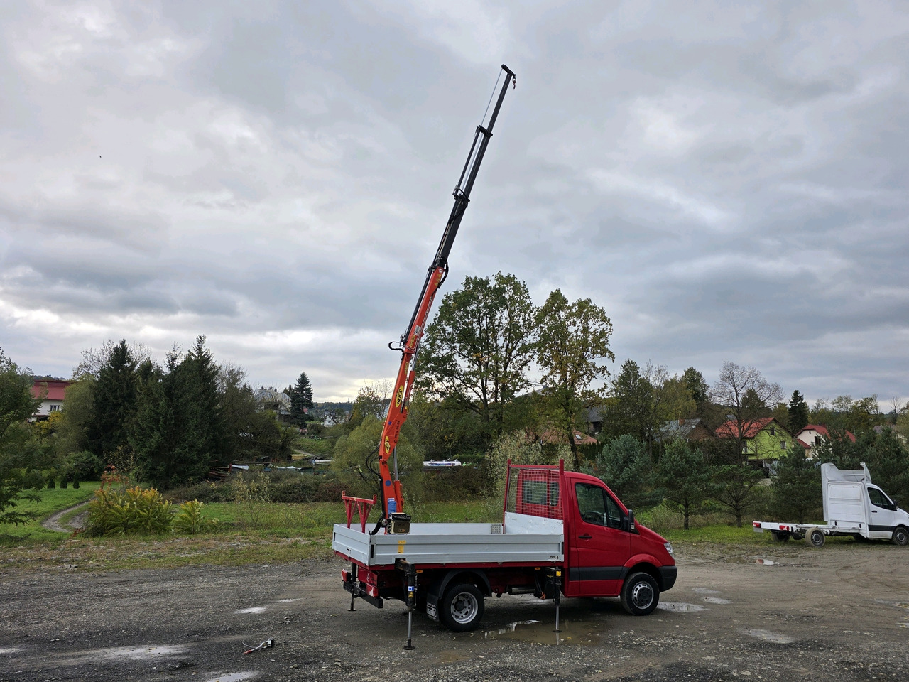 Caja abierta furgoneta Mercedes-Benz Sprinter 418 CDI Skrzynia +HDS 10.5 M +Pilot  ! 87000km !: foto 7 Caja abierta furgoneta Mercedes-Benz Sprinter 418 CDI Skrzynia +HDS 10.5 M +Pilot  ! 87000km !: foto 7