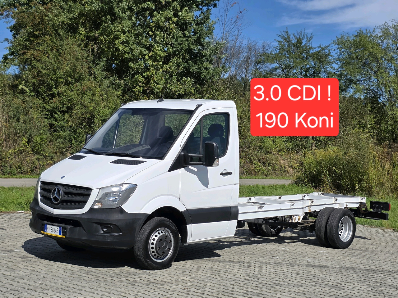Mercedes-Benz Sprinter 419 CDI Rama Max ! 3.0 CDI ! Klima ! Bez Korozji ! - Caja abierta furgoneta: foto 1 Mercedes-Benz Sprinter 419 CDI Rama Max ! 3.0 CDI ! Klima ! Bez Korozji ! - Caja abierta furgoneta: foto 1