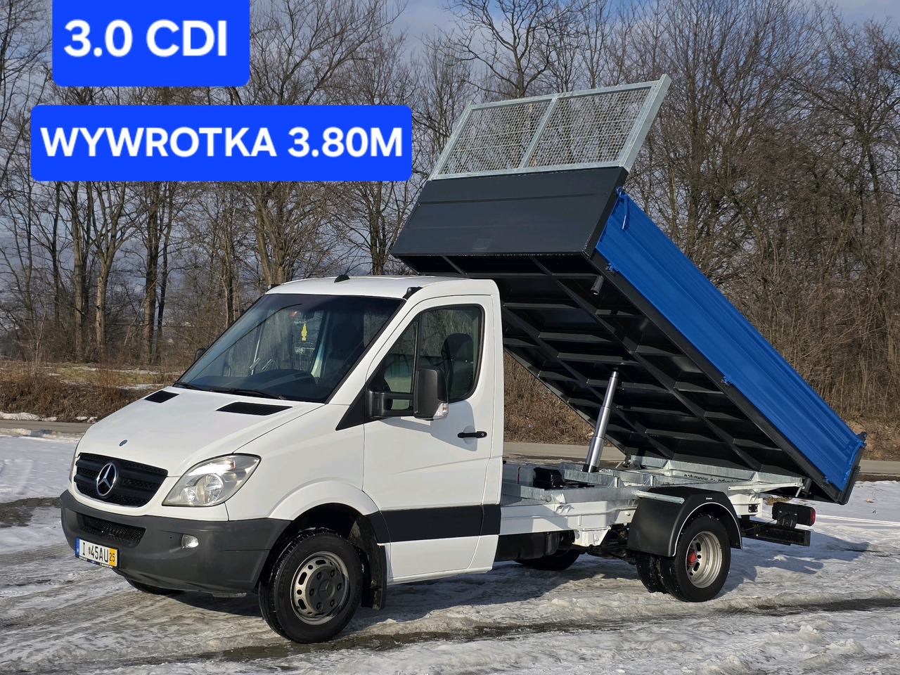 Mercedes-Benz Sprinter 519 CDI Wywrotka 3.80 M Klima! 3.0 CDI ! - Volquete furgoneta: foto 2 Mercedes-Benz Sprinter 519 CDI Wywrotka 3.80 M Klima! 3.0 CDI ! - Volquete furgoneta: foto 2