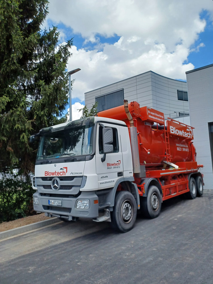Limpieza de alcantarillado MERCEDES-BENZ Naaktgeboren Vacu-Press 8000 High-Lift V2A less km+hours!: foto 6