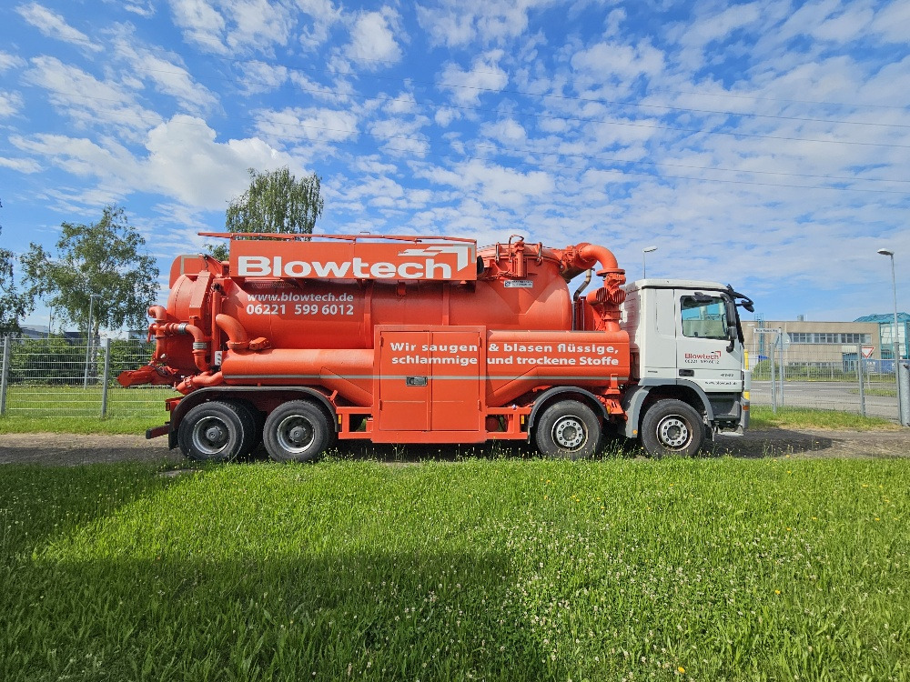Limpieza de alcantarillado MERCEDES-BENZ Naaktgeboren Vacu-Press 8000 High-Lift V2A less km+hours!: foto 9