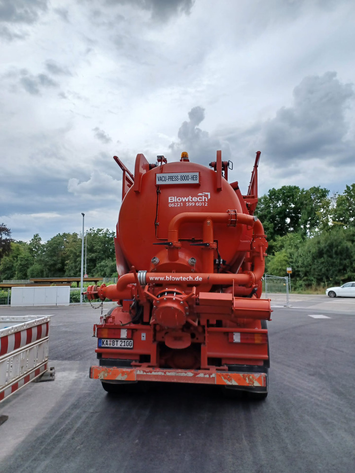 Limpieza de alcantarillado MERCEDES-BENZ Naaktgeboren Vacu-Press 8000 High-Lift V2A less km+hours!: foto 7