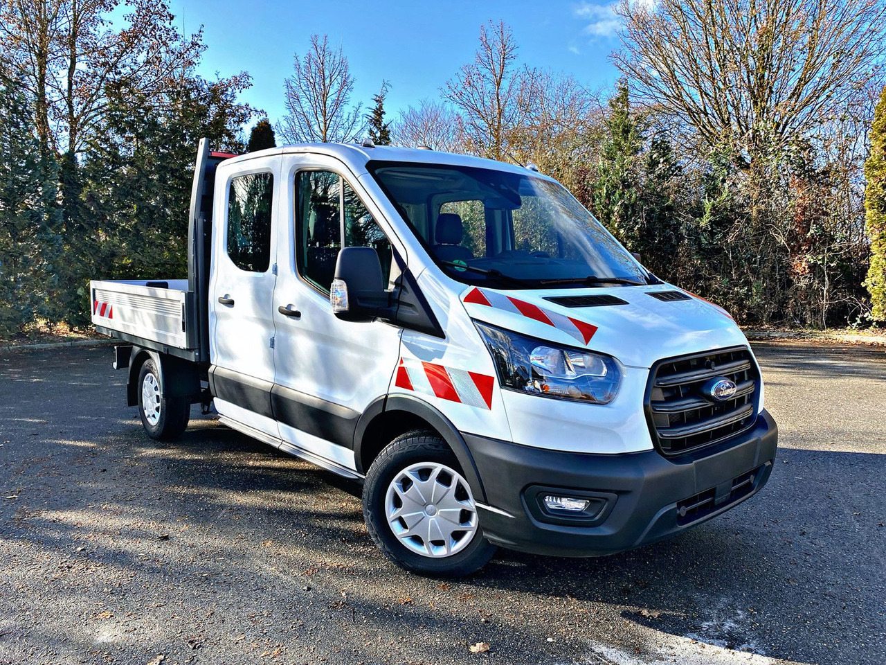 Ford Pritsche 350L2 DoKa|Trend|Garantie bis 08.27|19% - Caja abierta furgoneta, Furgoneta combi: foto 1 Ford Pritsche 350L2 DoKa|Trend|Garantie bis 08.27|19% - Caja abierta furgoneta, Furgoneta combi: foto 1