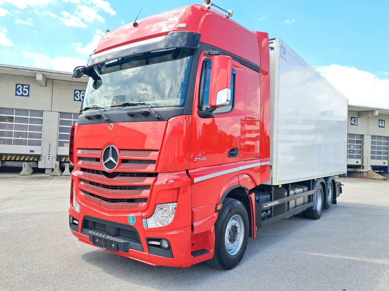 Mercedes-Benz Actros 2745 Kühlkoff | Standklima/heiz | Liftach - Frigorífico camión: foto 1 Mercedes-Benz Actros 2745 Kühlkoff | Standklima/heiz | Liftach - Frigorífico camión: foto 1