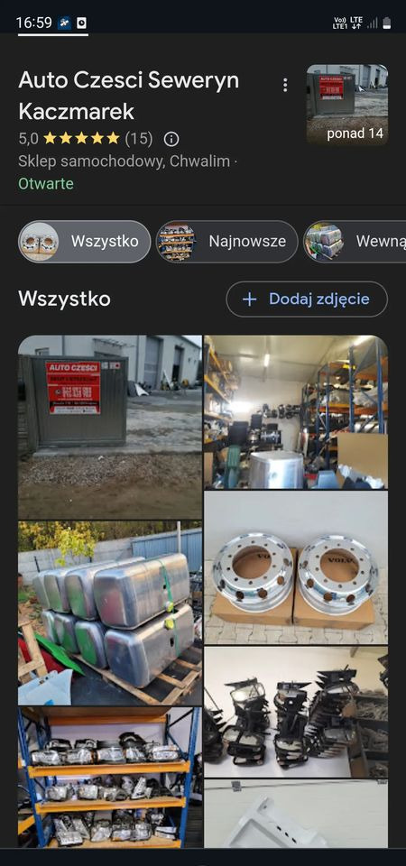 DPF DAF XF CF E6. 2326073 ORYGINAŁ CHWALIM116 - Silenciador/ Sistema de escape para Camión: foto 5 DPF DAF XF CF E6. 2326073 ORYGINAŁ CHWALIM116 - Silenciador/ Sistema de escape para Camión: foto 5