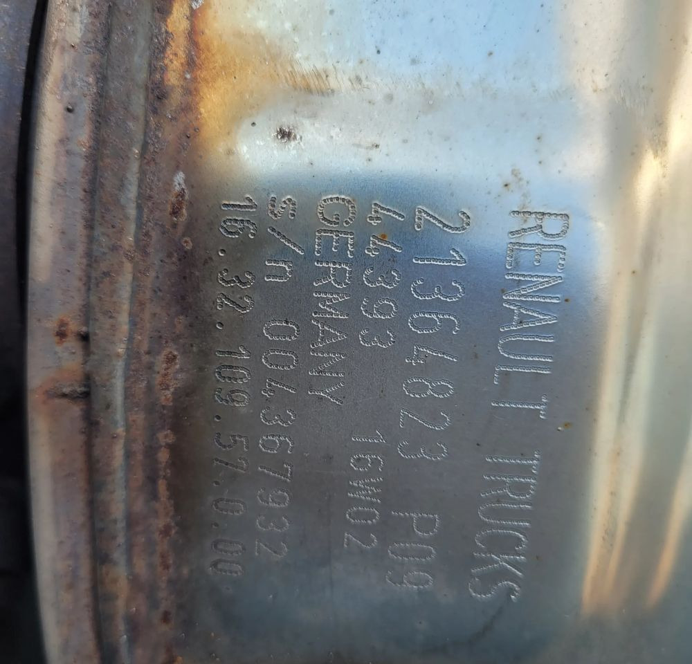 KATALIZATOR RENAILT RANGE T GAMA BEZ DPF 21364823 CHWALIM116 - Convertidor catalítico para Camión: foto 2 KATALIZATOR RENAILT RANGE T GAMA BEZ DPF 21364823 CHWALIM116 - Convertidor catalítico para Camión: foto 2