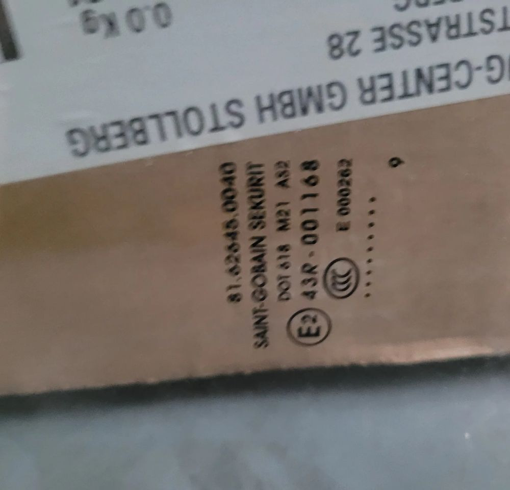 SZYBA MAN TGX RH 81.62645.0040 - Ventana y piezas para Camión: foto 2 SZYBA MAN TGX RH 81.62645.0040 - Ventana y piezas para Camión: foto 2