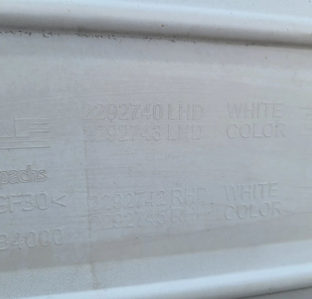 Aerodinámica/ Spoiler para Camión ZABUDOWA MIEDZYOSIOWA SPOJLER DAF XG XG+ 2292740 LH ORYGINAŁ CHWALIM116: foto 6