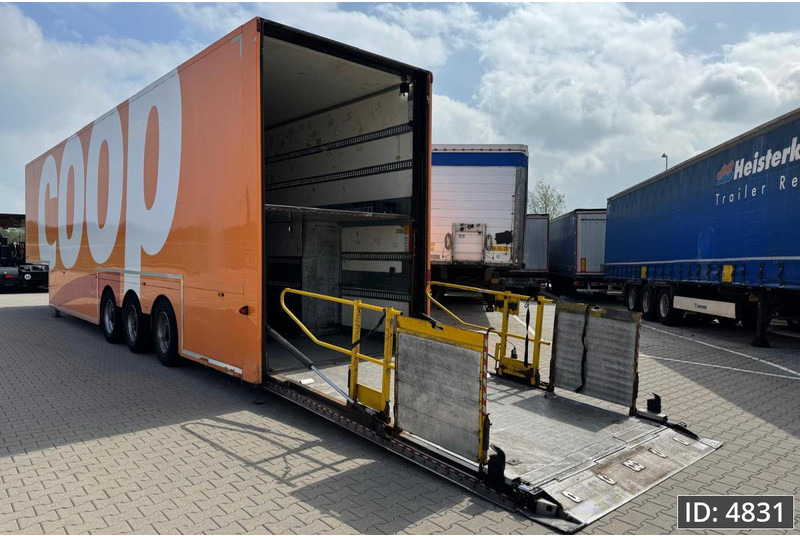 BURGERS Double-Deck / Steering axle / Tail lift / Racing / 5 pieces - Caja cerrada semirremolque: foto 3 BURGERS Double-Deck / Steering axle / Tail lift / Racing / 5 pieces - Caja cerrada semirremolque: foto 3