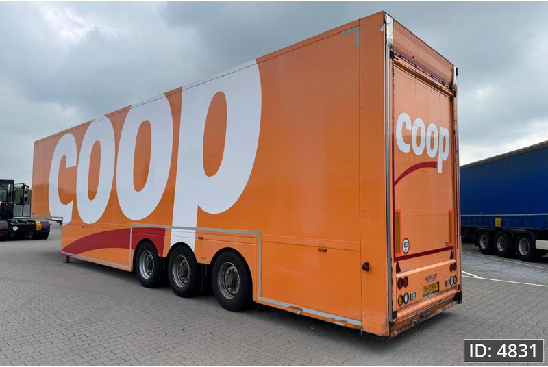 BURGERS Double-Deck / Steering axle / Tail lift / Racing / 5 pieces - Caja cerrada semirremolque: foto 2 BURGERS Double-Deck / Steering axle / Tail lift / Racing / 5 pieces - Caja cerrada semirremolque: foto 2