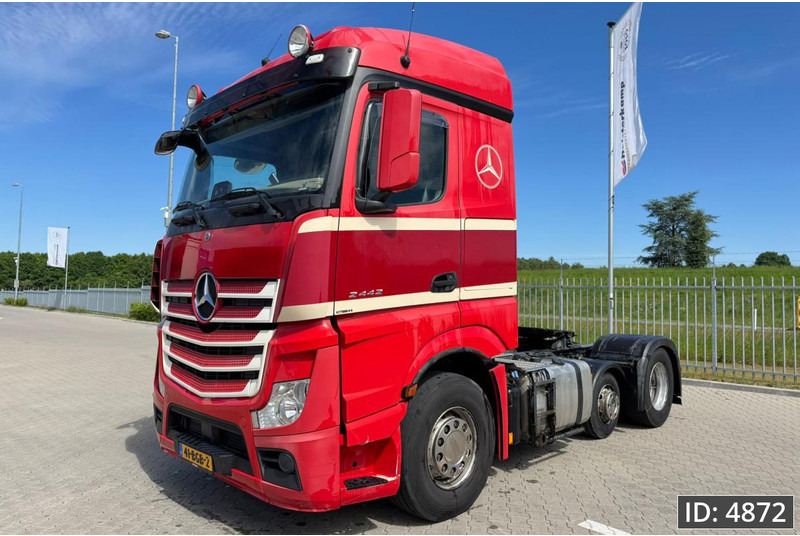 Mercedes-Benz Actros 2442 GigaSpace, Euro 6, / 6x2 / Standklima / TUV 8-6-2026 - Cabeza tractora: foto 1 Mercedes-Benz Actros 2442 GigaSpace, Euro 6, / 6x2 / Standklima / TUV 8-6-2026 - Cabeza tractora: foto 1