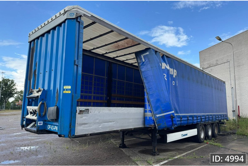 Krone SD / 5 Pieces / Sideboards / Drum brakes - Semirremolque lona: foto 1 Krone SD / 5 Pieces / Sideboards / Drum brakes - Semirremolque lona: foto 1