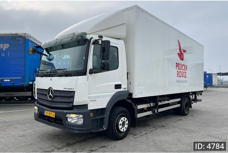 Mercedes-Benz Atego 1218 Day Cab, Euro 5, BDF / Automatic / standklima / DHOLLANDIA 2000KG - Portacontenedore/ Intercambiable camión: foto 1 Mercedes-Benz Atego 1218 Day Cab, Euro 5, BDF / Automatic / standklima / DHOLLANDIA 2000KG - Portacontenedore/ Intercambiable camión: foto 1