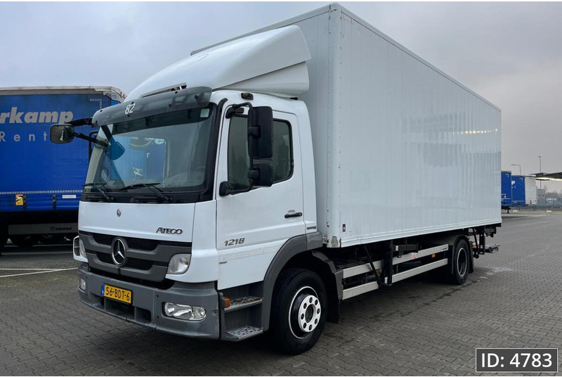 Mercedes-Benz Atego 1218 Day Cab, Euro 5, BDF / EPS automatic / standklima / DHOLLANDIA 2000KG - Portacontenedore/ Intercambiable camión: foto 1 Mercedes-Benz Atego 1218 Day Cab, Euro 5, BDF / EPS automatic / standklima / DHOLLANDIA 2000KG - Portacontenedore/ Intercambiable camión: foto 1