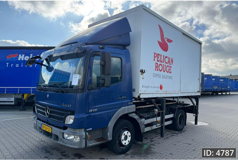 Mercedes-Benz Atego 816 Day Cab, Euro 5, BDF / EPS automatic / standklima / Hydraulic system - Portacontenedore/ Intercambiable camión: foto 2 Mercedes-Benz Atego 816 Day Cab, Euro 5, BDF / EPS automatic / standklima / Hydraulic system - Portacontenedore/ Intercambiable camión: foto 2