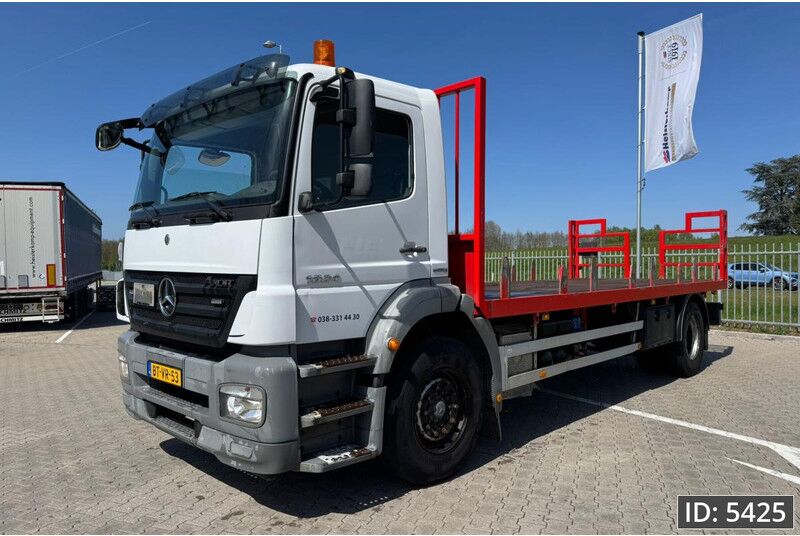 Mercedes-Benz Axor 1824 Day Cab, Euro 4, / EPS Automatic /6,4m platform - Camión caja abierta: foto 1 Mercedes-Benz Axor 1824 Day Cab, Euro 4, / EPS Automatic /6,4m platform - Camión caja abierta: foto 1