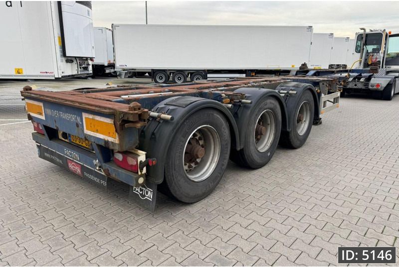 Pacton T3-010 / Multichassis / BPW Drum - Portacontenedore/ Intercambiable semirremolque: foto 3 Pacton T3-010 / Multichassis / BPW Drum - Portacontenedore/ Intercambiable semirremolque: foto 3