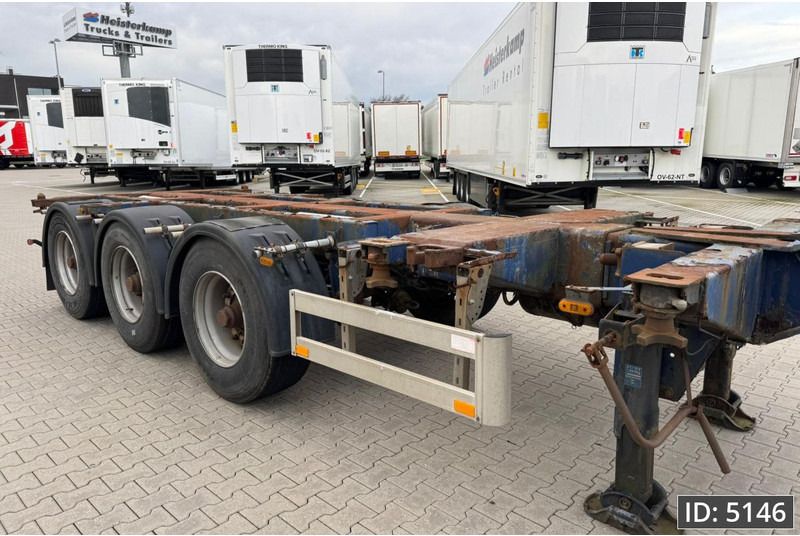 Pacton T3-010 / Multichassis / BPW Drum - Portacontenedore/ Intercambiable semirremolque: foto 4 Pacton T3-010 / Multichassis / BPW Drum - Portacontenedore/ Intercambiable semirremolque: foto 4