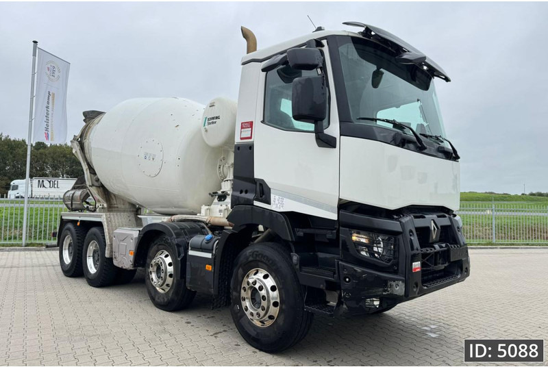 Renault C480 Day Cab, Euro 6, 8x4 / Full steel / 9m3 / TOP!! - Camión hormigonera: foto 4 Renault C480 Day Cab, Euro 6, 8x4 / Full steel / 9m3 / TOP!! - Camión hormigonera: foto 4
