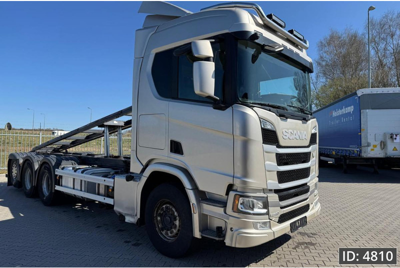 Scania R540 Topline, Euro 6, / 8x4 / BDF / Lift axle / frame 7.4 m - Portacontenedore/ Intercambiable camión: foto 4 Scania R540 Topline, Euro 6, / 8x4 / BDF / Lift axle / frame 7.4 m - Portacontenedore/ Intercambiable camión: foto 4
