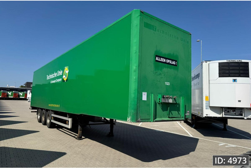 Van Eck PT-3 / BPW Drum / Roll up door - Caja cerrada semirremolque: foto 4 Van Eck PT-3 / BPW Drum / Roll up door - Caja cerrada semirremolque: foto 4