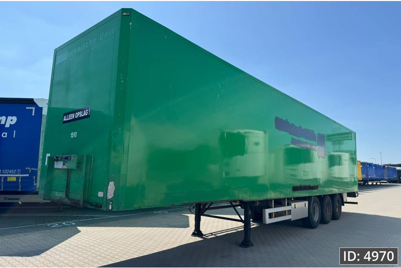 Van Eck PT-3 / BPW Drum / Roll up door - Caja cerrada semirremolque: foto 1 Van Eck PT-3 / BPW Drum / Roll up door - Caja cerrada semirremolque: foto 1